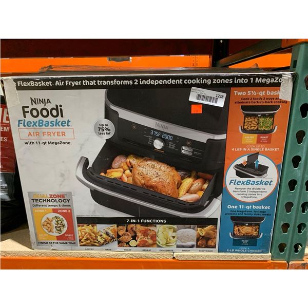 Ninja Foodi FlexBasket Air Fryer w/ 11QT MegaZone