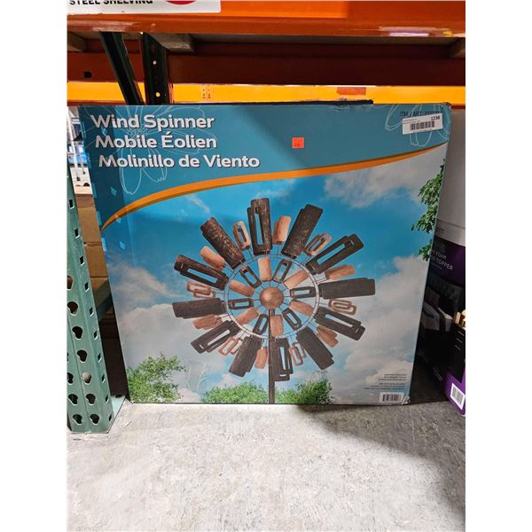 6 11"  Metal Garden Decoration " Wind Spinner"