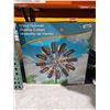 Image 1 : 6 11"  Metal Garden Decoration " Wind Spinner"