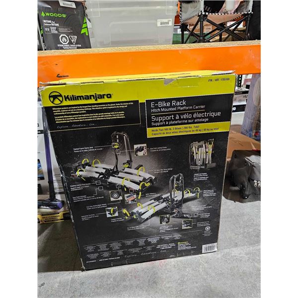 Kilimanjaro E-Bike Rack / Hitch Mounted Platform Carrier - Holds Two 100Lb E-Bikes