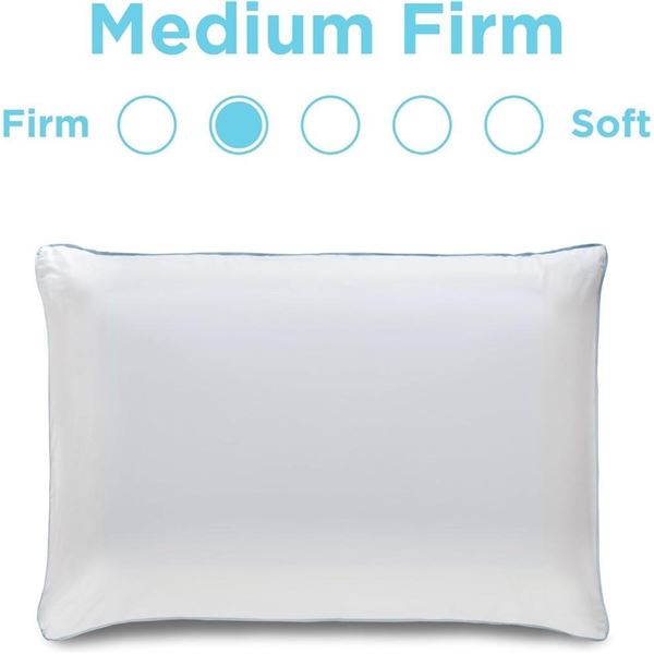 Tempur-Pedic TEMPUR-Cloud Breeze Dual Cooling Pillow, Queen (Pack of 1), White
