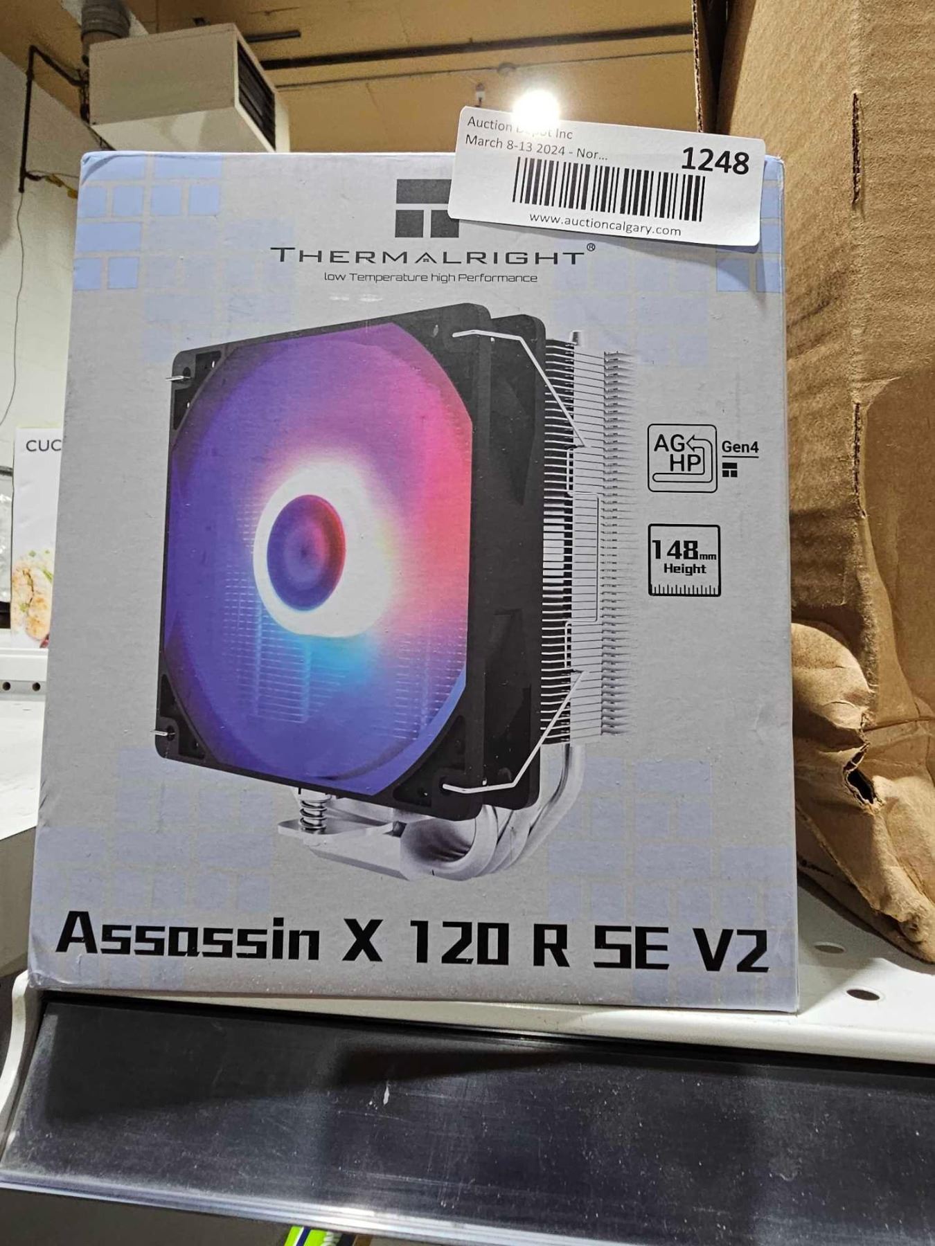 Dissipatore CPU Thermalright Assassin X 120R SE V2 - 4 Heat Pipes, Ventola 120mm PWM, Per AMD E Intel - Foto 8