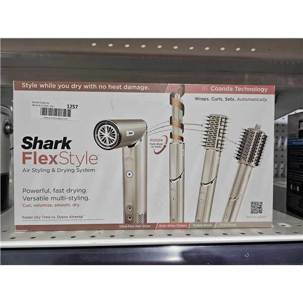 Shark flex style hair drying and styling system