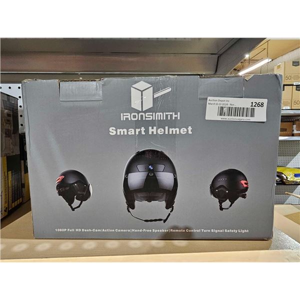 Ironsmith Smart Helmet with 1080 Full HD Dash-Cam