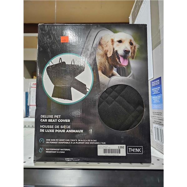 Think Deluxe Pet Car Seat Cover