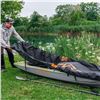 Image 3 : Pelican - Catch Kayak Cover - Storage Dust Cover - Water-Repellent and & UV Protection Kayak Cover H