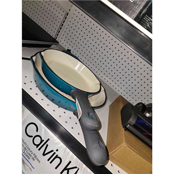 Tramontina Enameled Cast Iron Skillets, 2-piece