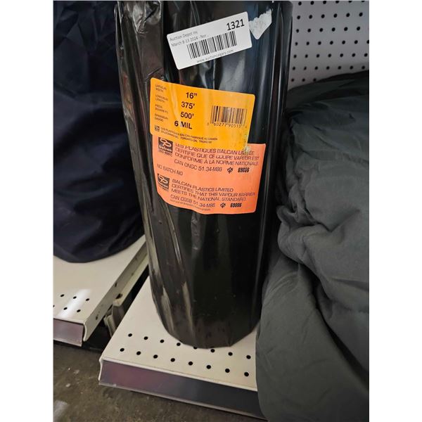 Balcan 16" x 375' - 500 sq ft Plastic Sheet