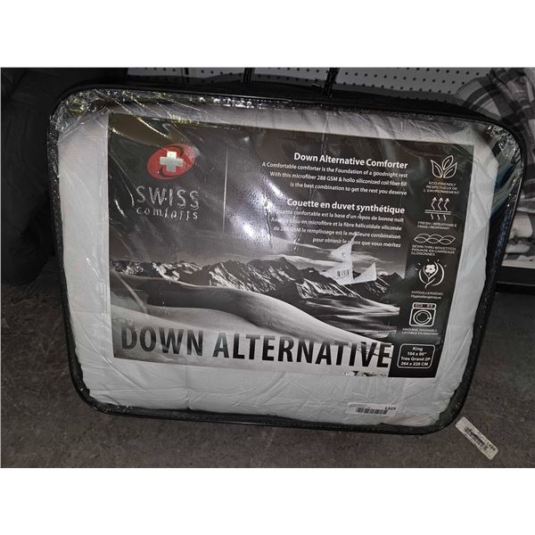 Swiss Comforts Down Alternative King Size Comforter