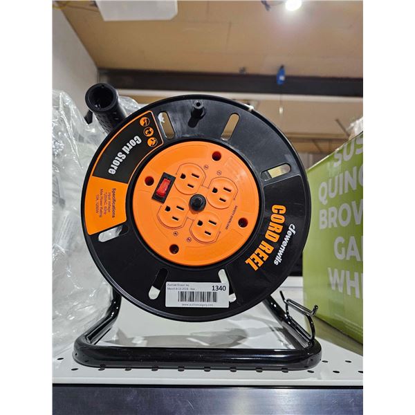 Jewenwils Cord Reel with 4 Outlest