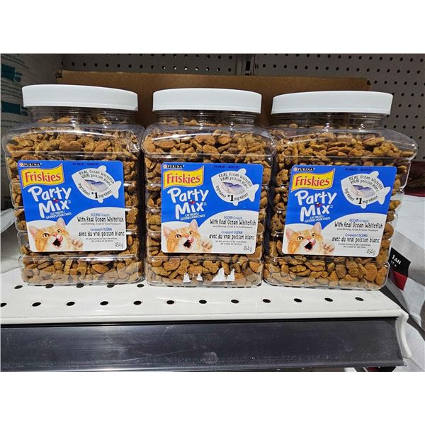 Purina Friskies Party Mix Cat Treats 3 x 454g