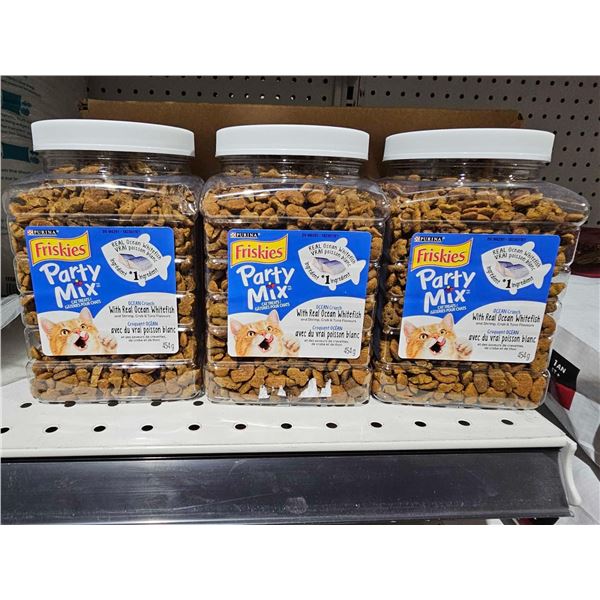 Purina Friskies Party Mix Cat Treats 3 x 454g