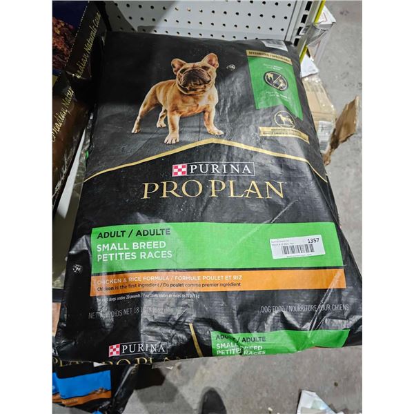 Purina ProPlan Adult Small Breed Dog Kibble 18lb