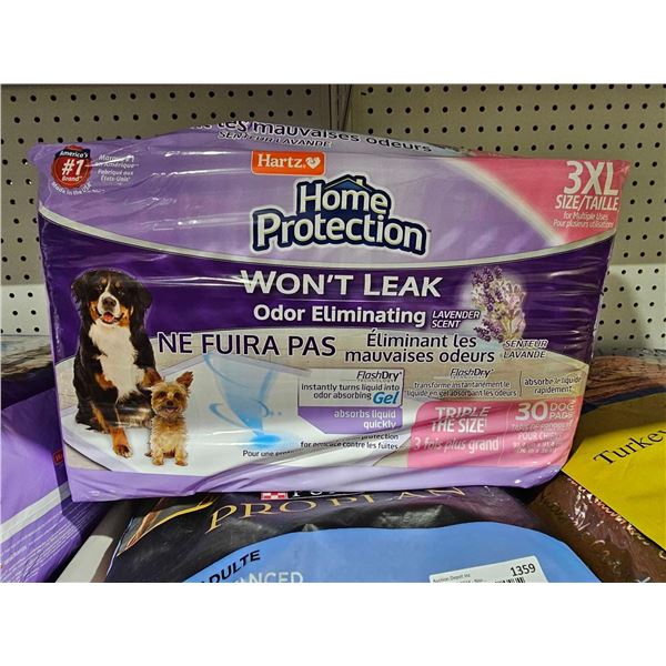 Hartz Home Protection Triple Size 3XL Dog Training Pads - 30 Count