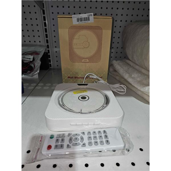 Wall Mountable CD Player