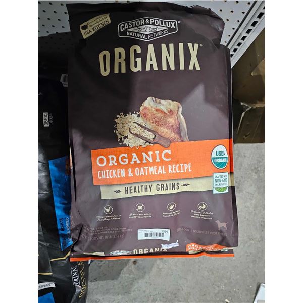 Castor & Pollux Organix Dog Kibble Adult 18lb