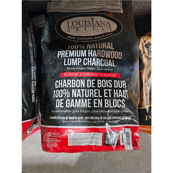 Louisiana Grill 100% Natural Premium Hardwood Lump Charcoal 20Lbs