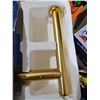 Image 2 : Gatco Brass Free Standing Bathroom Tissue Holder