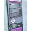 Image 3 : Co-op Gold 4 Tier Metal Shelf  72" Tall x 24" Deep x 72" Wide