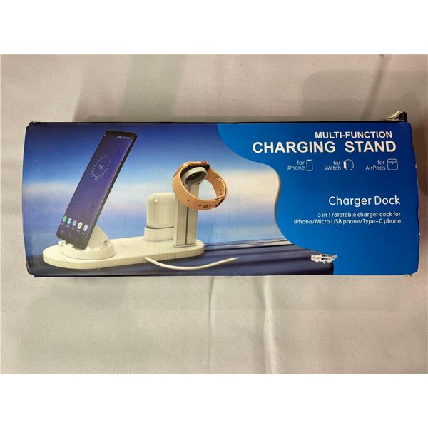Multi-function charging stand/ charger dock