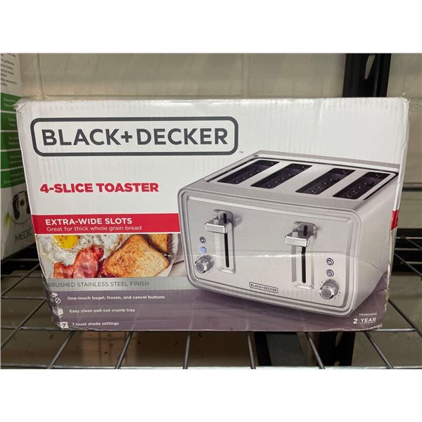 Black + Decker 4 Slice Toaster