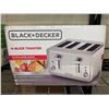 Image 1 : Black + Decker 4 Slice Toaster