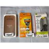 Image 1 : Assorted Lot of Iphone 12 Pro Max Leather Sleeve/ Gillette Fusion 5 Power Razor/ Zippo Heatbank 9s