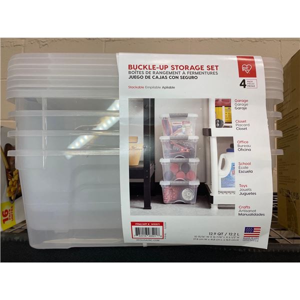 Buckle Up Storage Set 4 pack