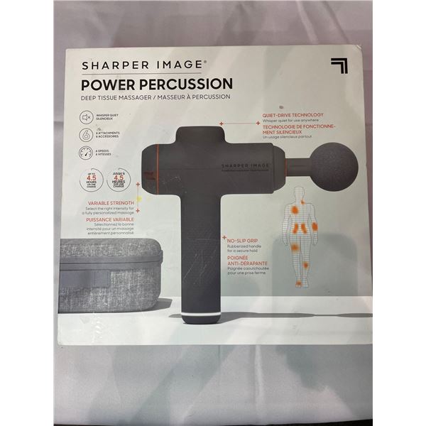 Sharper Image Power Percussion Deep Tissue Massager