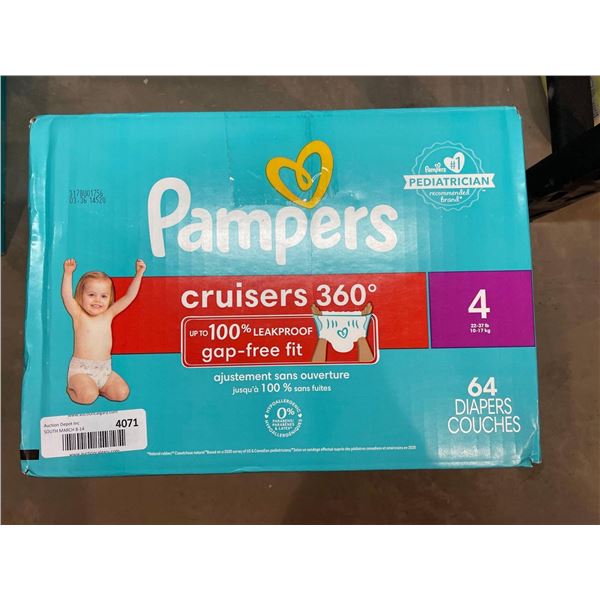 Pampers Cruisers 360 Diapers 64 count