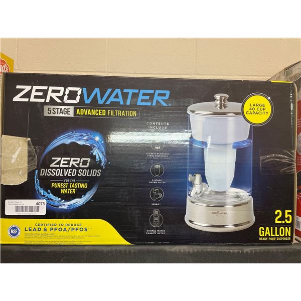 Zero Water 5 Stage Advanced Filtration System 2.5 Gallons