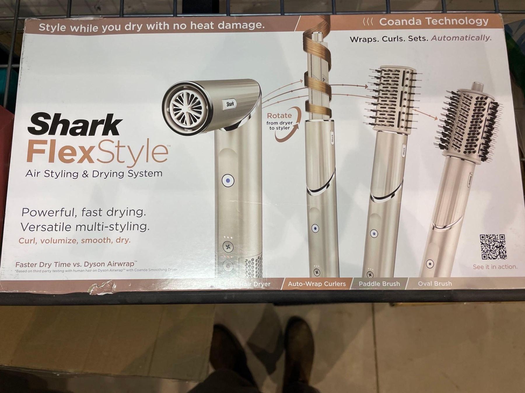 MidingChai Wandhouder compatibel met Shark Flex Style Hair 5-in-1, föhnhouder compatibel met Shark Flex Style, badkamerorganizer voor opbergopzetstukken, rek met koordhaak MidingChai Wandhouder compatibel met Shark Flex Style Hair 5-in-1, föhnhouder compatibel met Shark Flex Style, badkamerorganizer voor opbergopzetstukken, rek met koordhaak