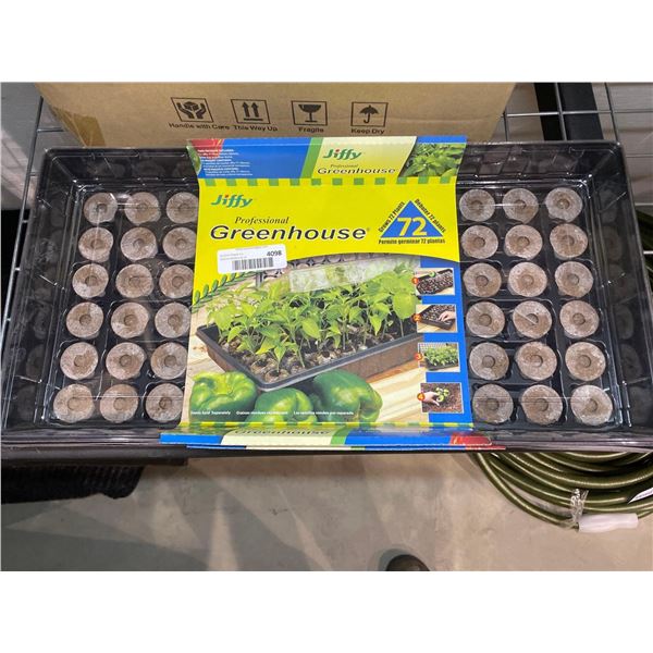 Jiffy Professional Green house Pods 2 x 72 Count