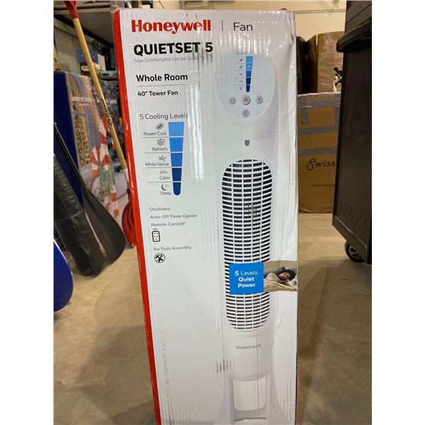 Honeywell Quietset 5 Whole Room 40" Tower Fan