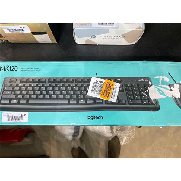 Logitech MK120 Plug and Play USB Combo