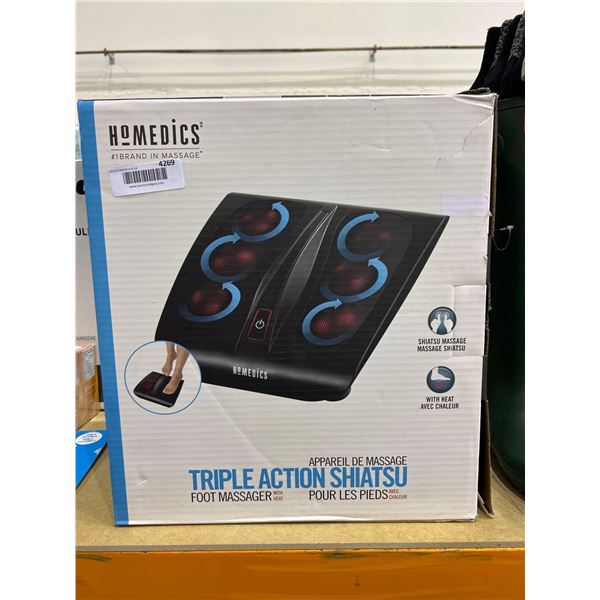 Homedics Triple Action Shiatsu Foot Massager
