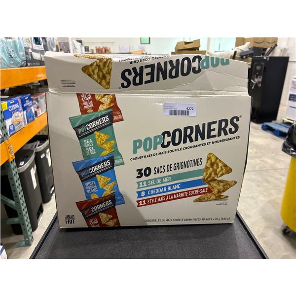Pop Corners Popped Snakcs 840g