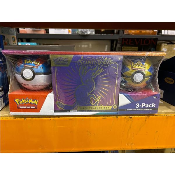 Pokemon Scarlet & Violet Elite Trainer Box 3 pack