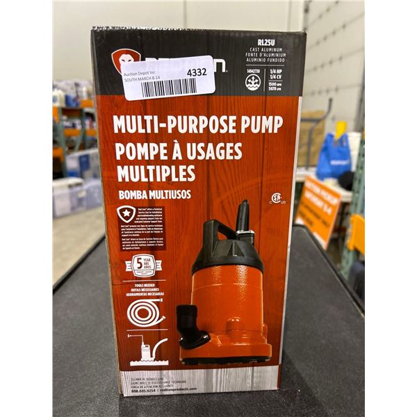 Red Lion Multi Purpose Pump