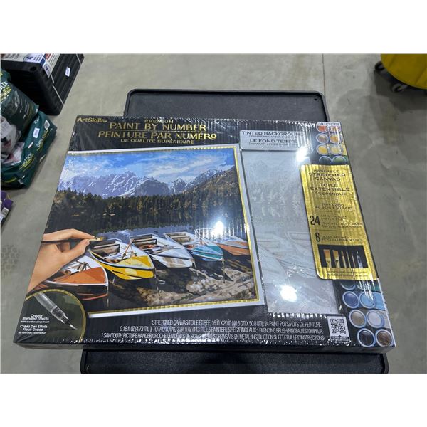 Art Skills Premium Paint By Numbers