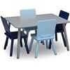 Image 1 : `4 Childrens Chairs with Table