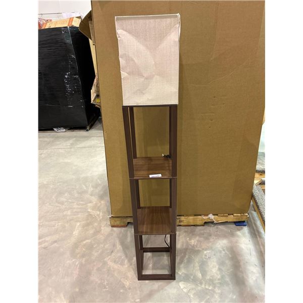 2 Teir Lamp with Shelving Units