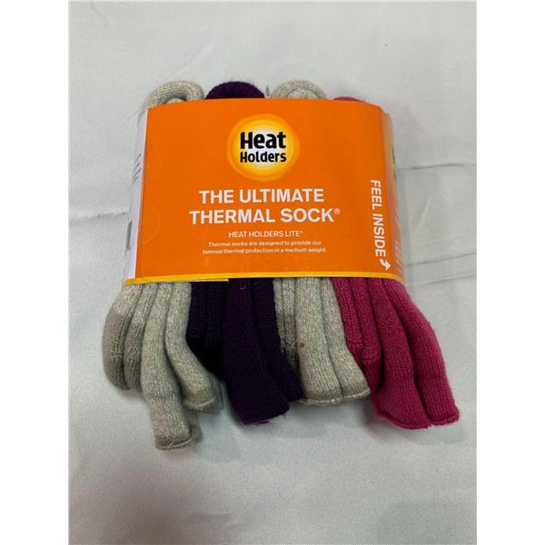 Heat Holders The Ultimate Thermal Sock Womens Size 5-9 Mens 4-8