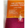 Image 3 : Heat Holders The Ultimate Thermal Sock Womens Size 5-9 Mens 4-8