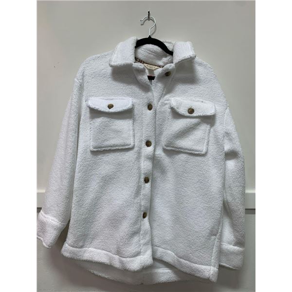 Weatherproof Vintage Ladies Button Up Top Size M