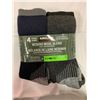 Image 1 : Kirkland Merino Wool Blend Socks 4 Pairs Size 7-13