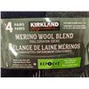 Image 3 : Kirkland Merino Wool Blend Socks 4 Pairs Size 7-13