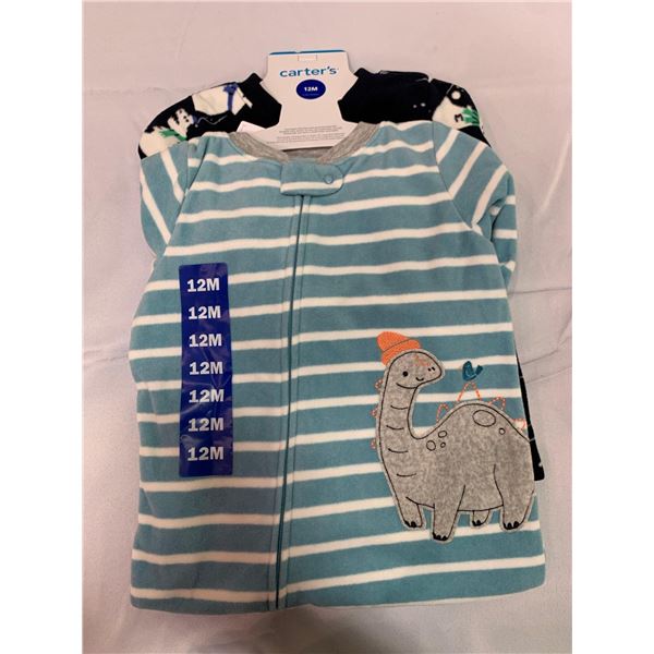 Carters 2 Way Zipper Childrens Clothes Size 12M