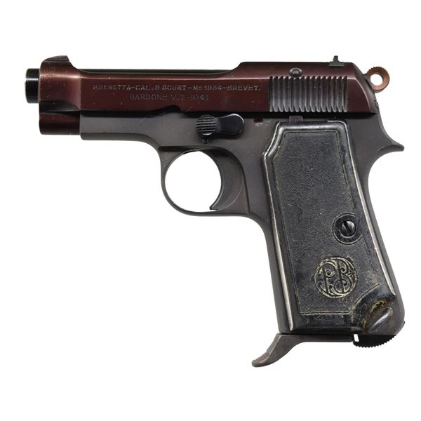 WWII BERETTA 1934 SEMI AUTO PISTOL.
