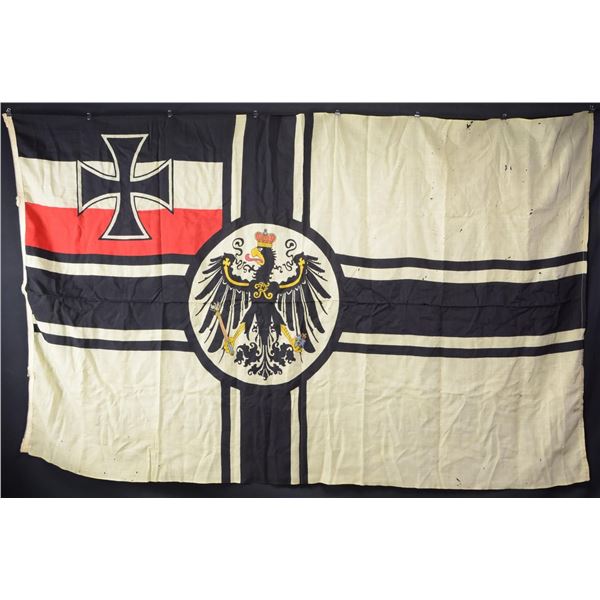 3 WWI GERMAN FLAGS.